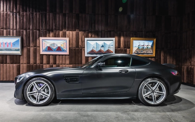 Mercedes-Benz AMG GT cena 439000 przebieg: 48100, rok produkcji 2015 z Gołdap małe 137